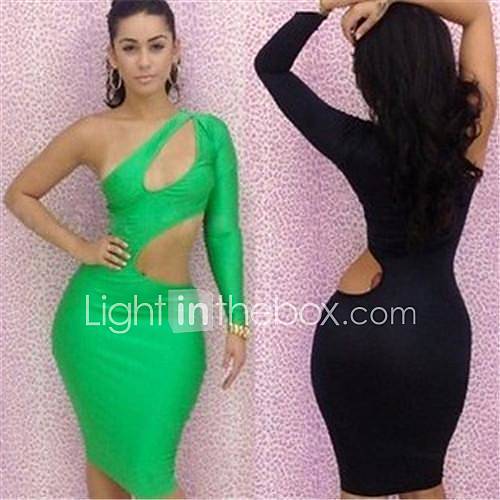 Womens Strap Collar Solid Decor Sleeveless Cropped Dress