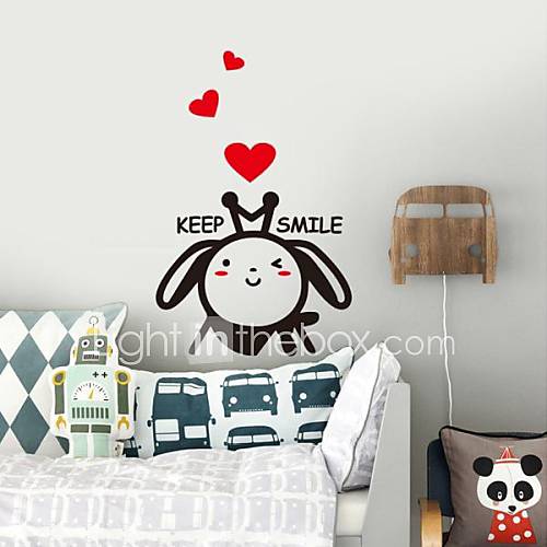 Animal Smile Bunnies Stickers