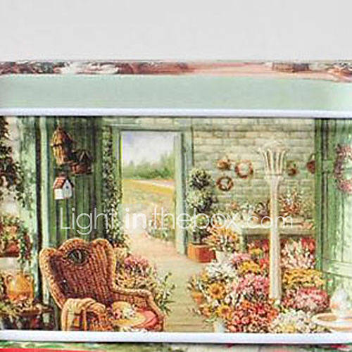 2.4H Tinplate Festival Easter Storage Box