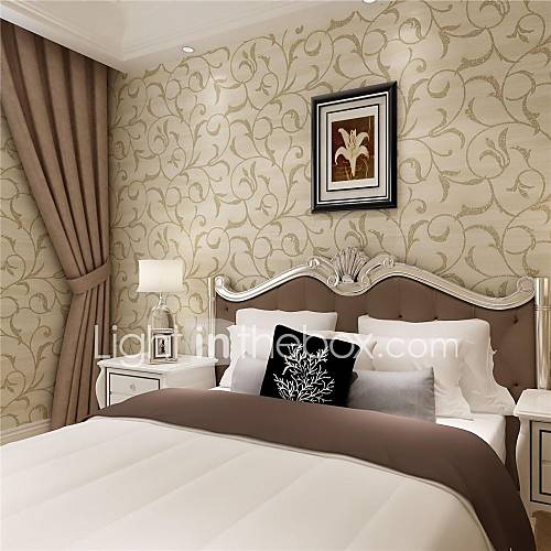 Contemporary Leaves 70cm Non Woven Wallpaper