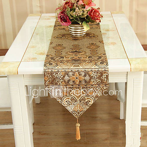 13x 95 Golden Table Runner