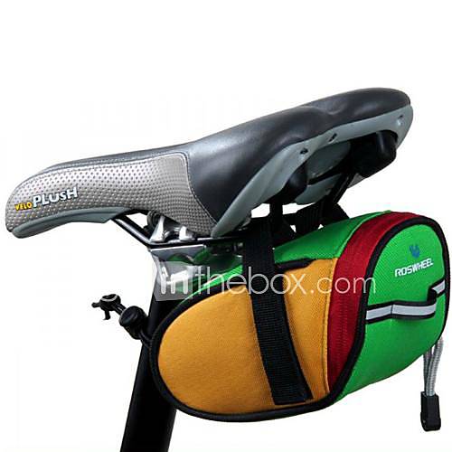 Cycling 600D Polyester Multicolor Wearproof Shockproof Outdoors Bike Saddle Bag