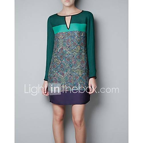 Womens Print Dress