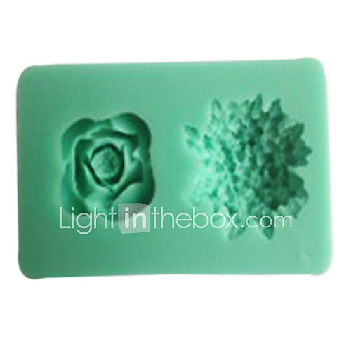 3D Rose Patterned Silicone Mold