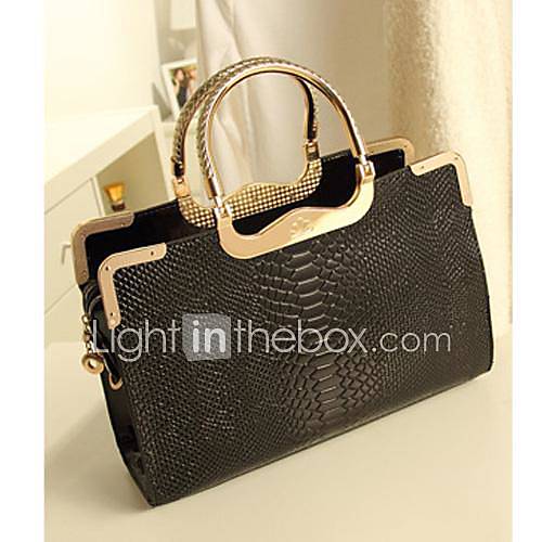 womens Fashion The Crocodile Grain Tote