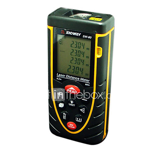 80M Infrared Distance Meter Laser Rangefinder