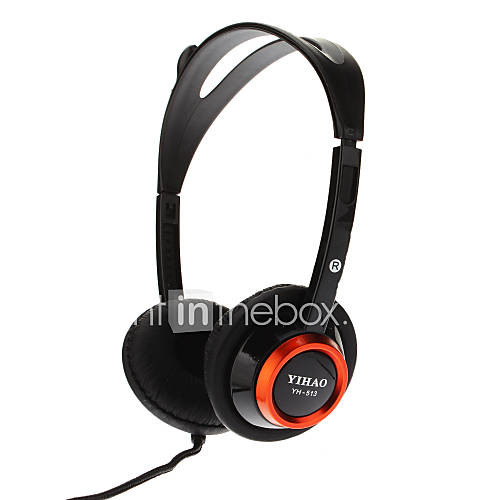 Yh 602 3.5mm Stereo Wire Control PC Computer Headphone with Built in Mic