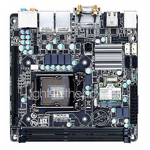 Gigabyte H77N Wifi Mini Itx Motherboard Dual Network Card Wifi Bluetooth Full