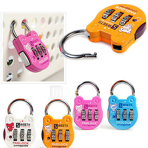 Mini Cartoon Multicolor Padlock