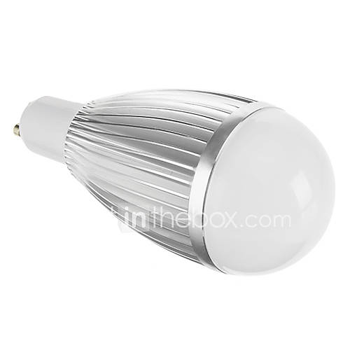 GU10 7W COB 359LM 2821K Warm White Light LED Globe Bulb  Silver (95 265V)