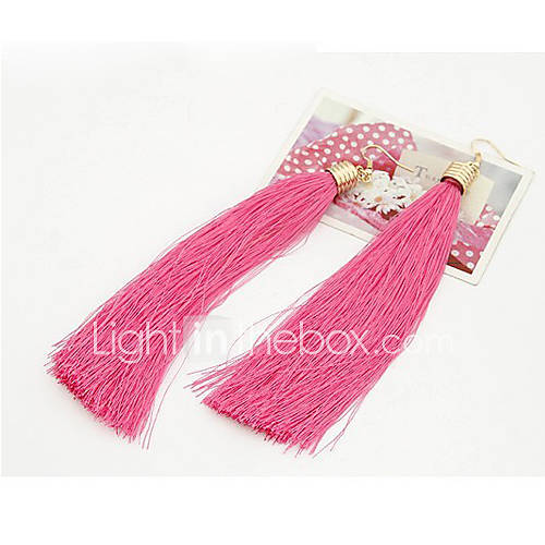 Womens Fashion Tassels Eardrop Hook