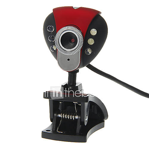 Triangle Shaped Desktop 8 Megapixel Webcam with Mic Night Vision LED