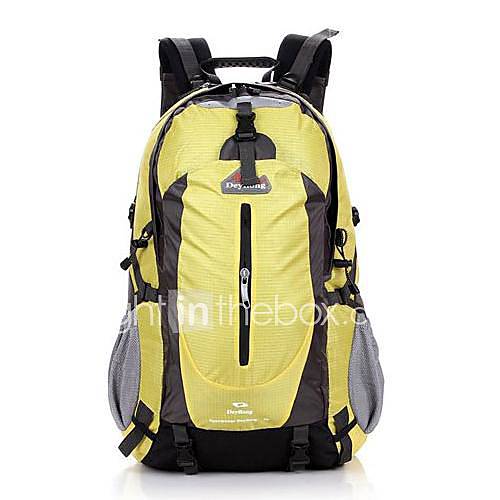 Outdoors Nylon Multicolor 50L Large Space Waterproof Wearproof Bearing System Camping Backpack