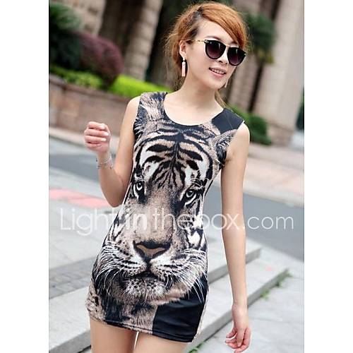 Womens Korean Sexy Package Hip Mini Dress