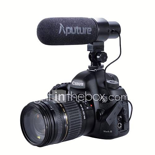 Aputure V Mic D1 Directional Condenser Shotgun Microphone for Canon Nikon Sony