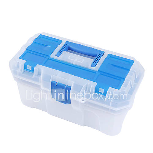 (412320.5) Plastic Blue Buckle Tool Boxes