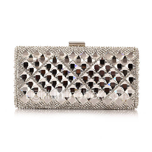 Polyster/Rhinestones Wedding/Special Occation Clutches/Evening Handbags(More Colors)