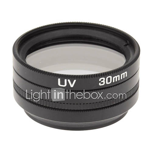 CPL UV FLD Filter Set for Camera with Filter Bag (30mm)