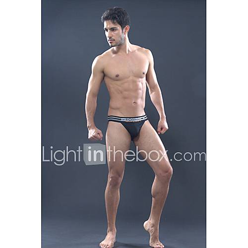 SHINO Mens Sport Black Panties