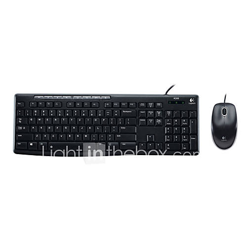 MK200 Wired USB Optical 1000dpi MouseKeyboard