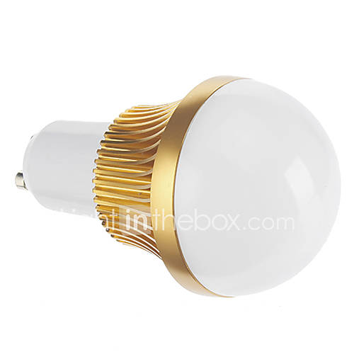 GU10 3W COB 128LM 2736K Warm White Light LED Globe Bulb  Golden (95 265V)