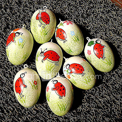 2.4H Plastic Festival Easter Egg(8pcs)