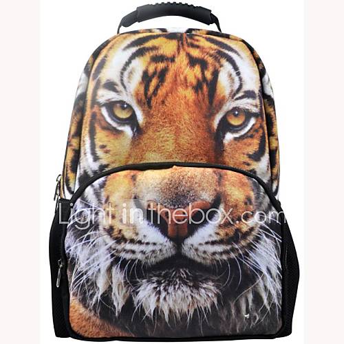 Veevan Top Sale Unisexs Life like Tiger Animal School Backpack