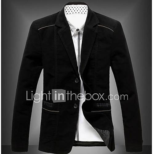 Mens Fashion Brand Suit Casual Blazer Jacket