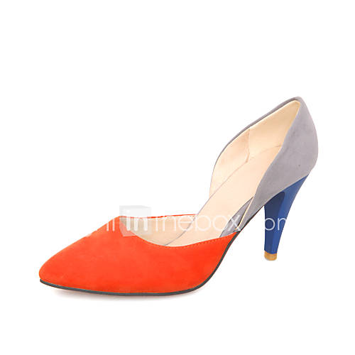 Suede Womens Stiletto Heel Heels Pumps/Heels Shoes (More Colors)