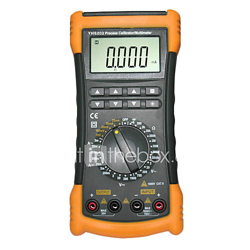 YHS 202 Digital Process Calibrator Meter Multimeter w/0.05% Accuracy