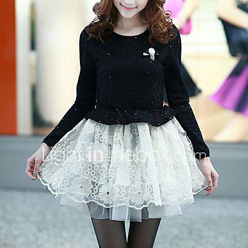 Womens Temperament Cultivate Oones Morality Mini Dress