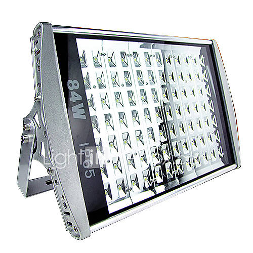 85 265V 84W LED warm white outdoor waterproof flood light