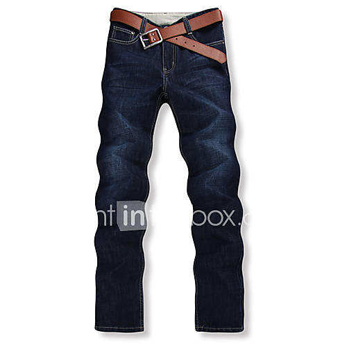Mens Fashion Solid Color Casual Pants