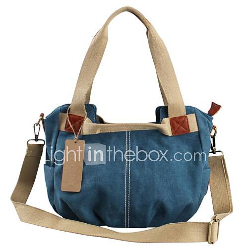 Veevan Womens Vintage Style Canvas Shoulder Bag