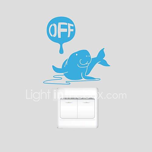 Animals The Polar Bear Switch Sticker Wall Stickers