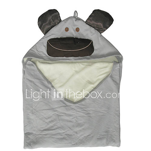 Doomagic Kids Cute Mouse Towel(Gray)