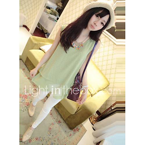 Womens Easy Match Chiffon Vest