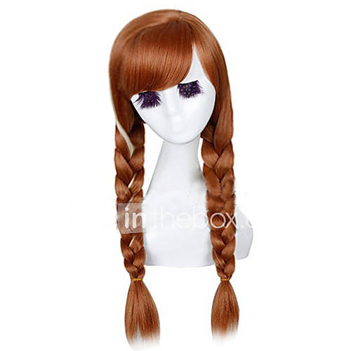 Frozen Princess Anna Red Cosplay Wig