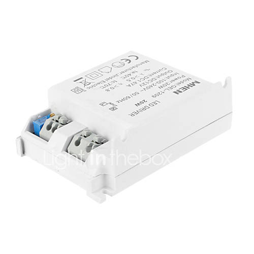 20W 1.66A Input AC100 240V/Output DC12V LED Driver