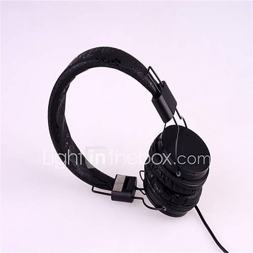 Flower Perfection Tone Quality 3.5mm Steroe Music Headphone Headset Earphone with Mic For iPhone Blackberry HTC