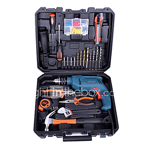 electroplating Allov Steel 14 PCS Electrician carpentry repair kit box combination