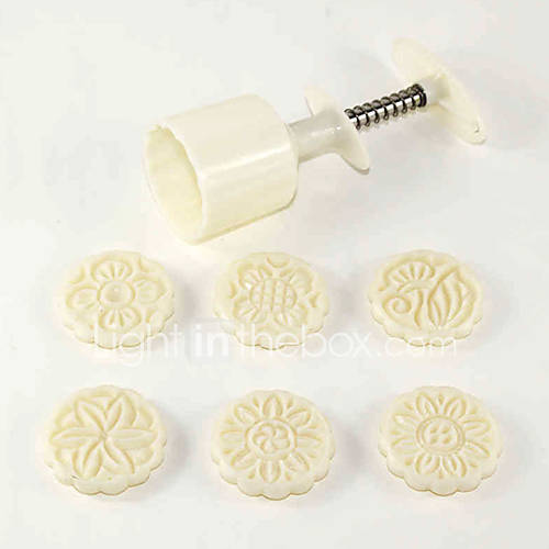 Circle Mooncake Mold Set of 7