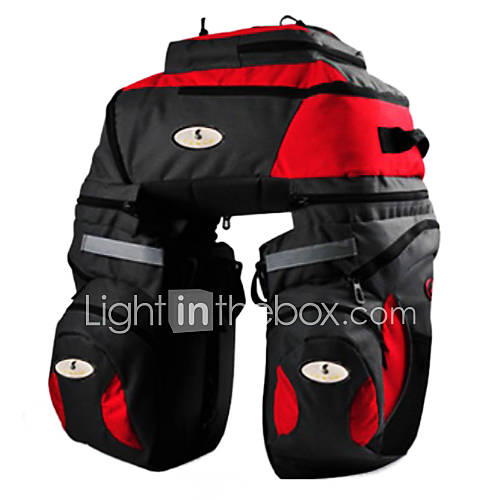 CoolChange Red Cycling Over Size Carriage Bag with Rain Cover