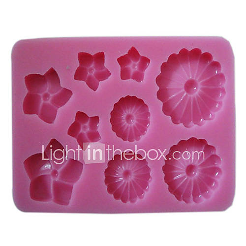 3D Small Flower Patterned Silicone Mold