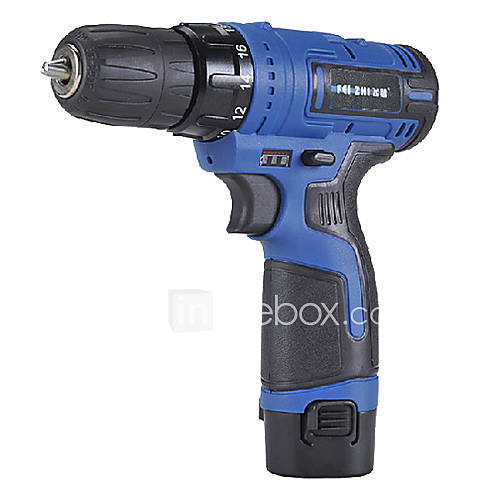 220V Multifunctional Household Electric Drill(2 Battery And 1 Charger)