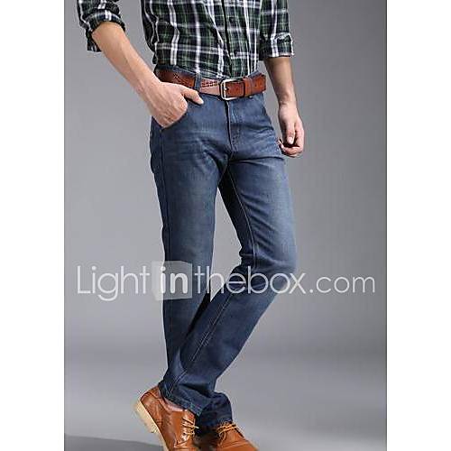 Mens Fashion Slim Jeans Pants