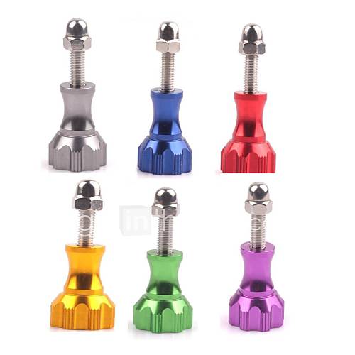 G 86 CNC Aluminum Alloy Thumb Knob Bolt Universal 4.6 CM Long Screw for GoPro