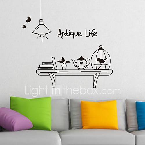 Still Life Antique Lamps And Lanterns Life Wall Stickers