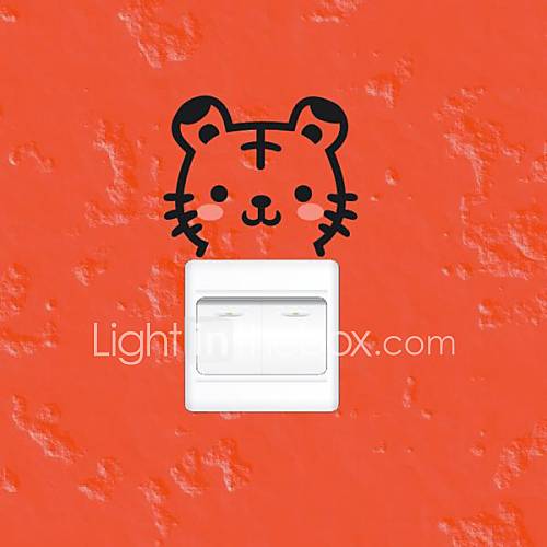 Animals Tiger switch sticker Wall Stickers