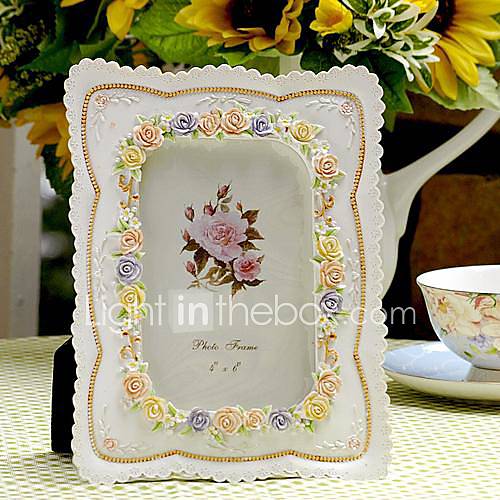 6 7 Modern European Style Pearl Polyresin Picture Frame